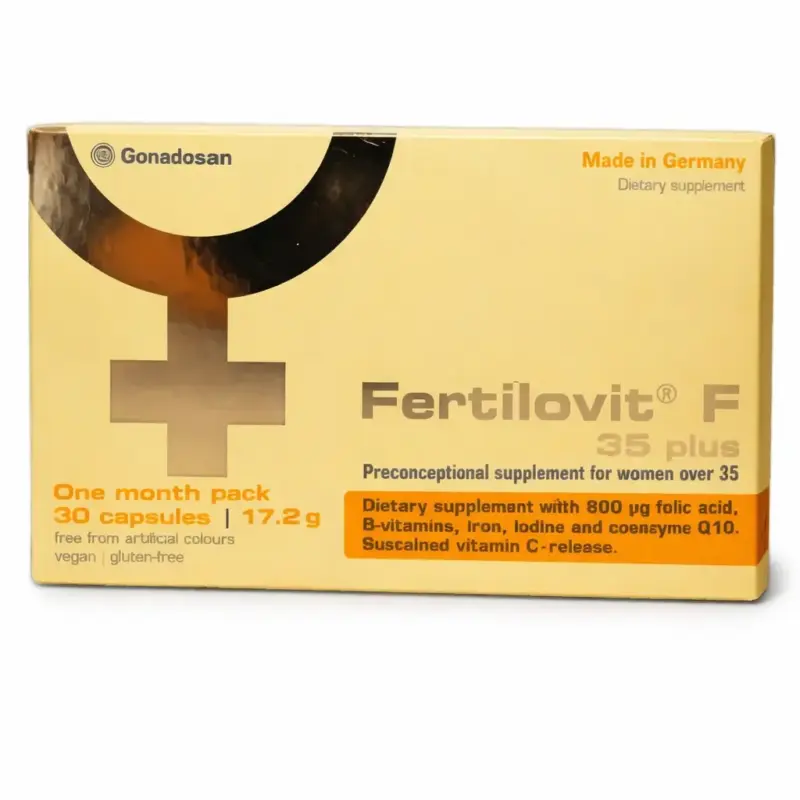 FERTILOVIT® F 35 PLUS sieviešu auglībai, 30 kapsulas
