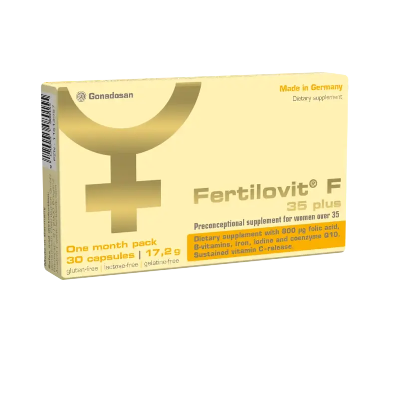 FERTILOVIT® F 35 PLUS sieviešu auglībai, 30 kapsulas