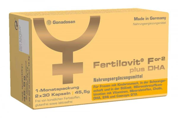 Fertilovit® For2 plus DHA, 2 x 30 kapsulas