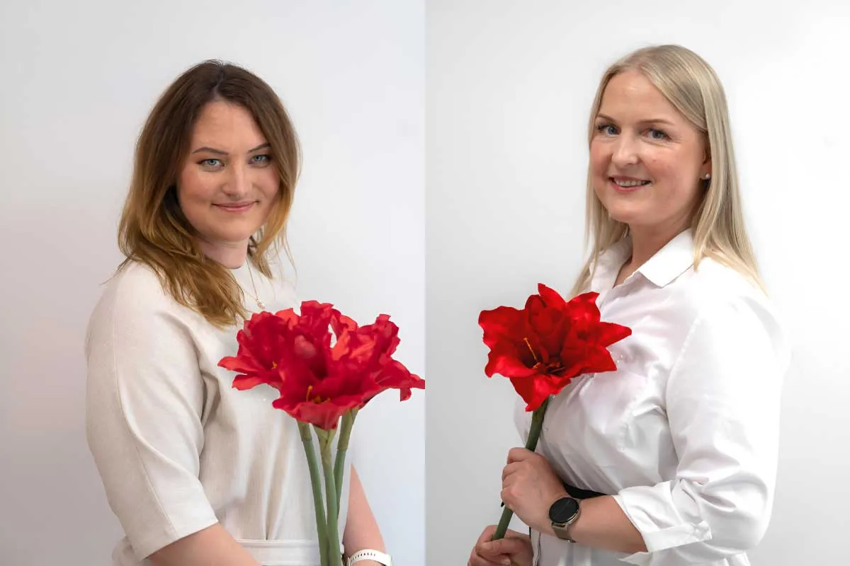 Medicīnas centra "Ģimenes sirds" psihologi Lauma Tropa un Māra Grieze