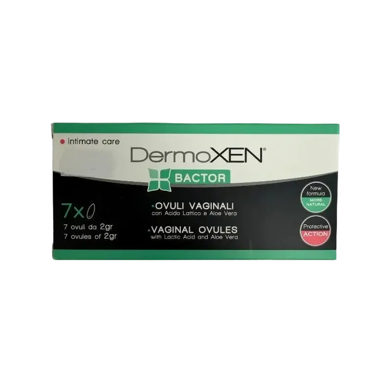 Dermoxen BACTOR vaginālās sveces