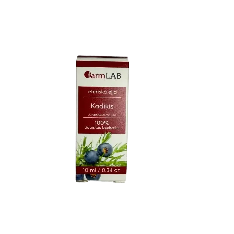 Kadiķa ēteriskā eļļā