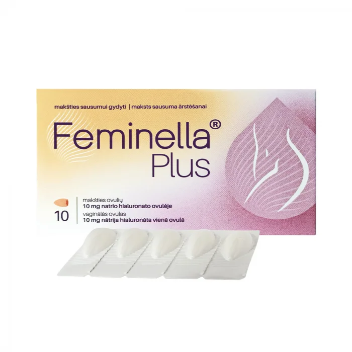 Feminella Plus vaginālās svecītes (10 gab.)