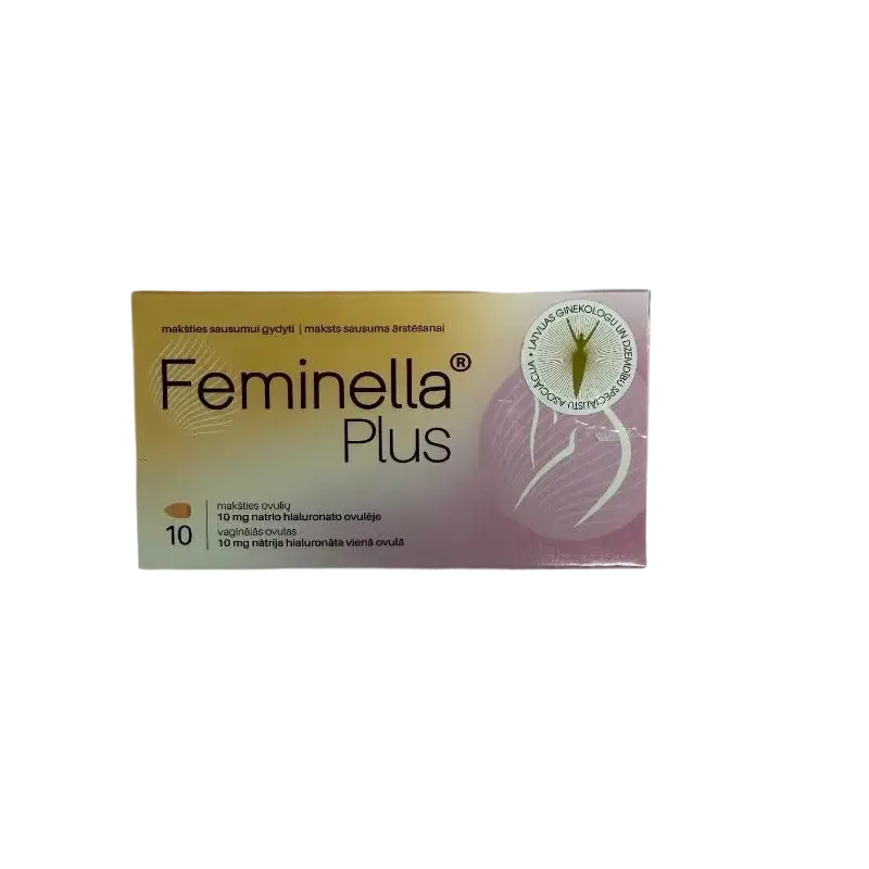 Feminella Plus vaginālās ovulas (10 gab.)