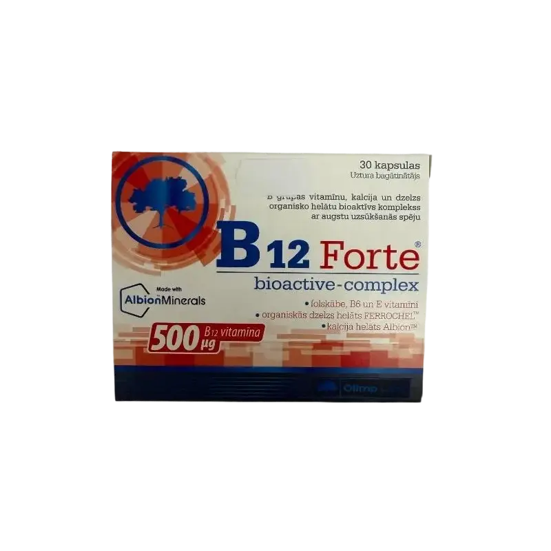 OLIMP LABS B12 Forte bioactiv-Complex (30 kaps.)