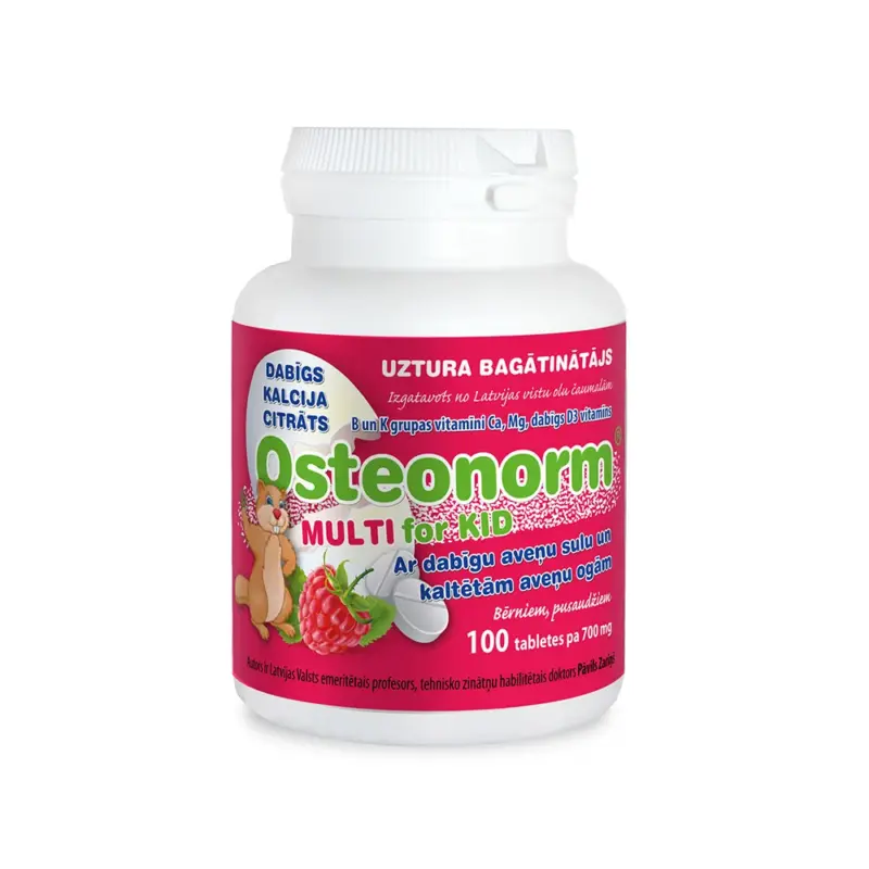 Osteonorm multi For KID 700 mg, ar dab.aveņu sulu (100 tabl.)