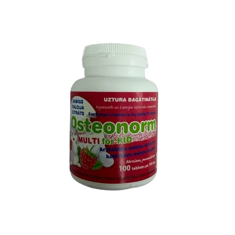 Osteonorm multi For KID 700 mg, ar dab.aveņu sulu (100 tabl.)