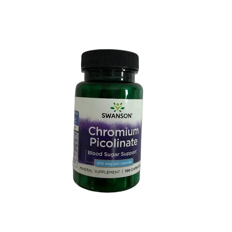 SWANSON Chromium Picolinate 200 mcg (100 kaps.)