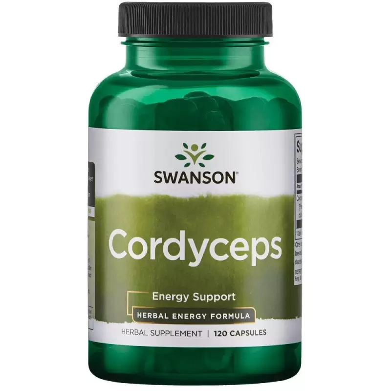 SWANSON Kordiceps 600 mg (120 kaps.)