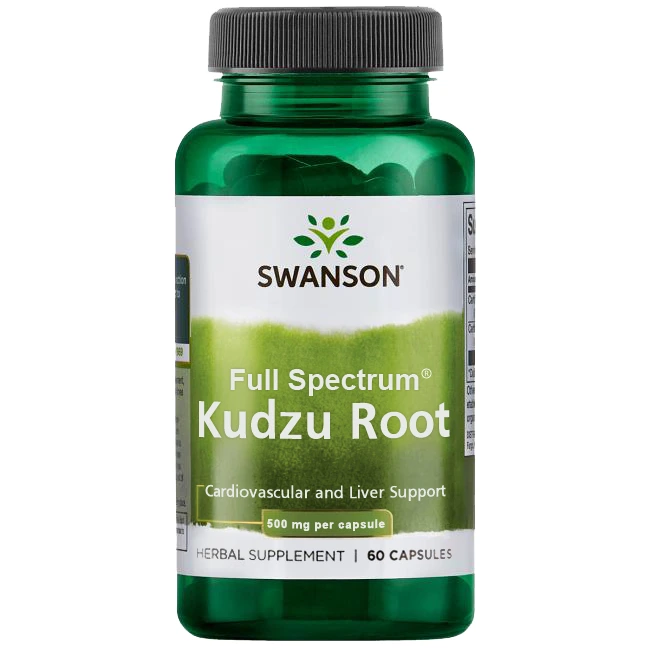 SWANSON Kudzu Sakne 500 mg (60 kaps.)