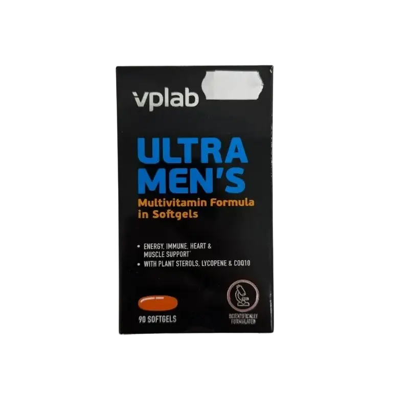 VPLAB Ultra Mens Multivitamin (90 mīkstās kaps.)