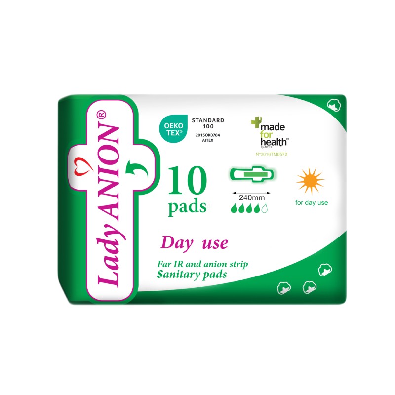 LADY ANION Day Use higiēniskās paketes (10 gab.)