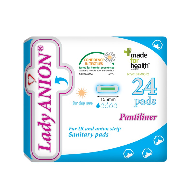 LADY ANION higiēniskie ikdienas ieliktnīši (24 gab.)