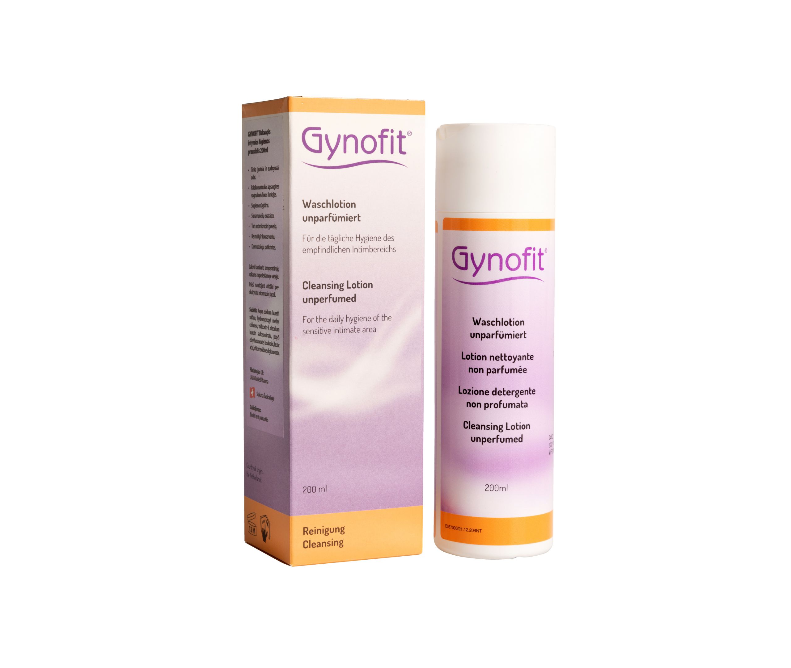 Mazgāšanas līdzeklis intīmai higiēnai bez smaržas (200 ml)