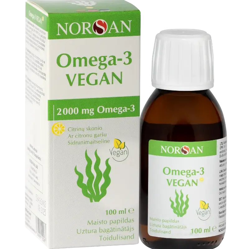 NORSAN Omega-3 Vegan eļļa