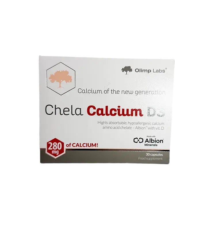OLIMP LABS Chela Calcium D3 kapsulas, 30 gab.