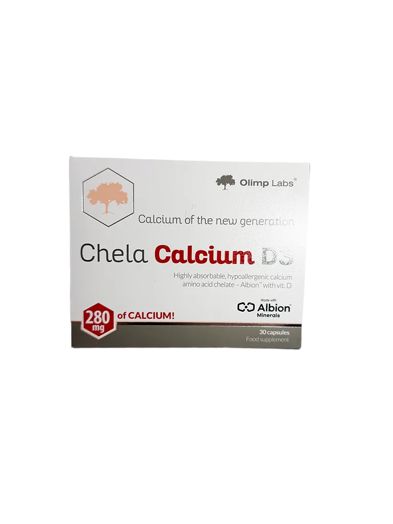 OLIMP LABS Chela Calcium D3 kapsulas, 30 gab.