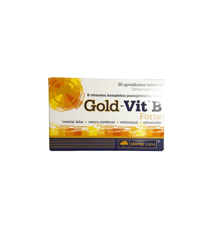 OLIMPLABS Gold B vitamīns Forte tabletes (30 gab.)