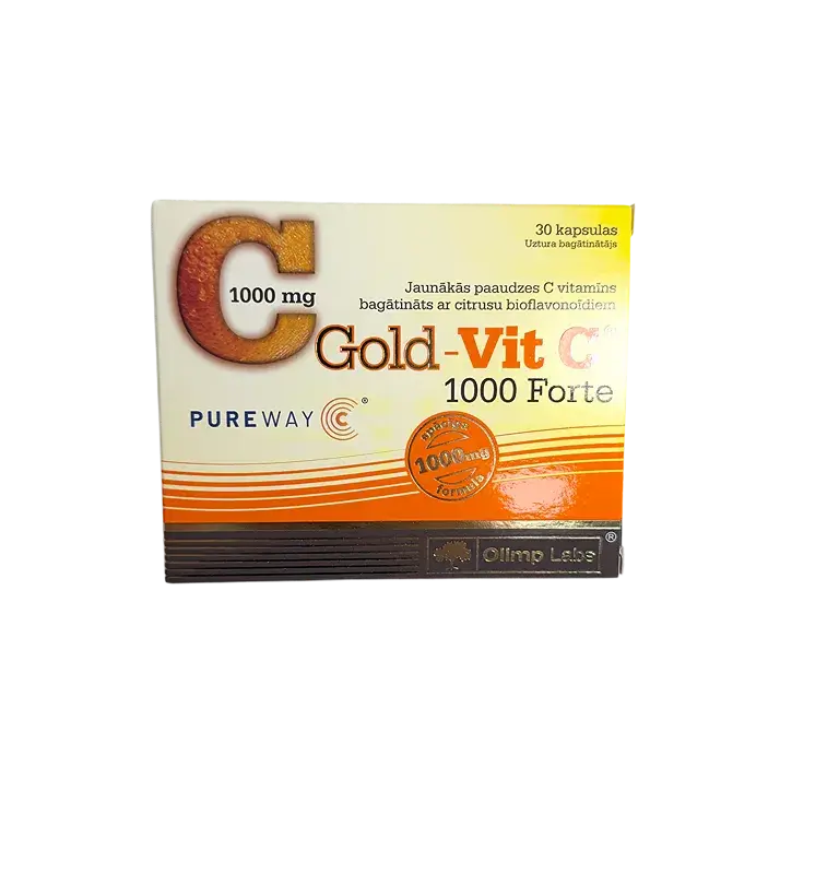 OLIMP LABS Gold-Vit C 1000 Forte kapsulas (30 gab.)