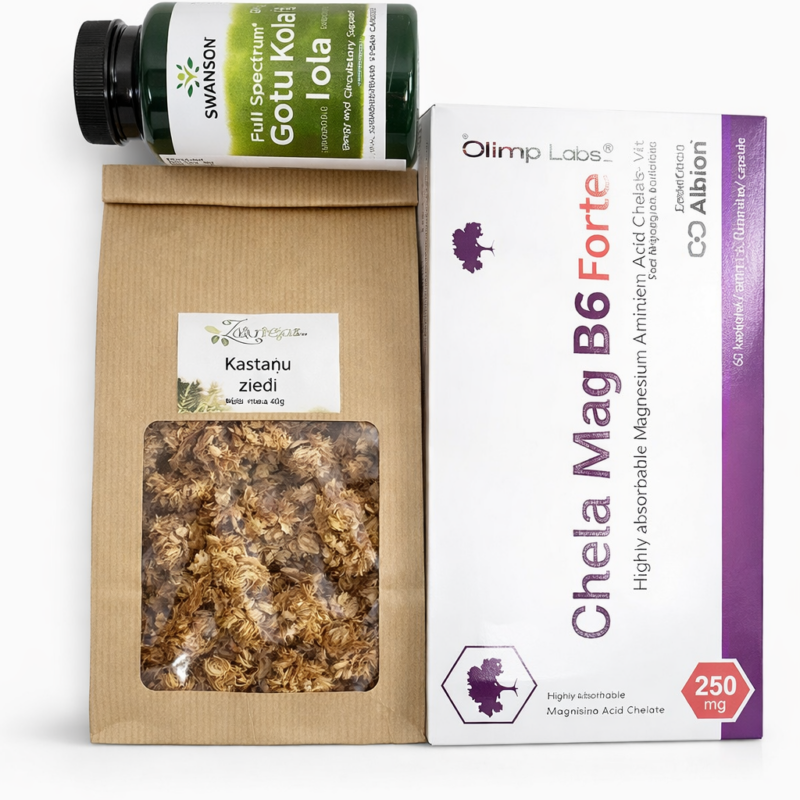 Komplekts problemātiskām vēnām