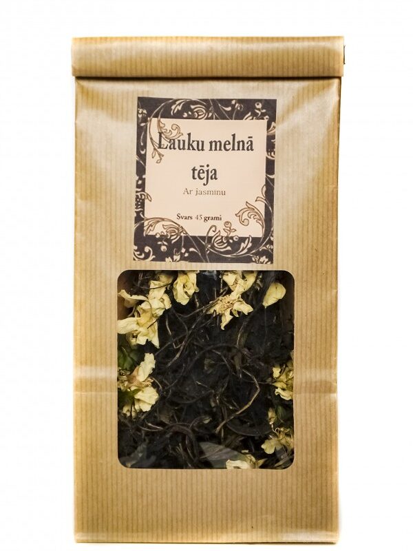 Lauku melnā tēja ar jasmīniem BIO (35g)