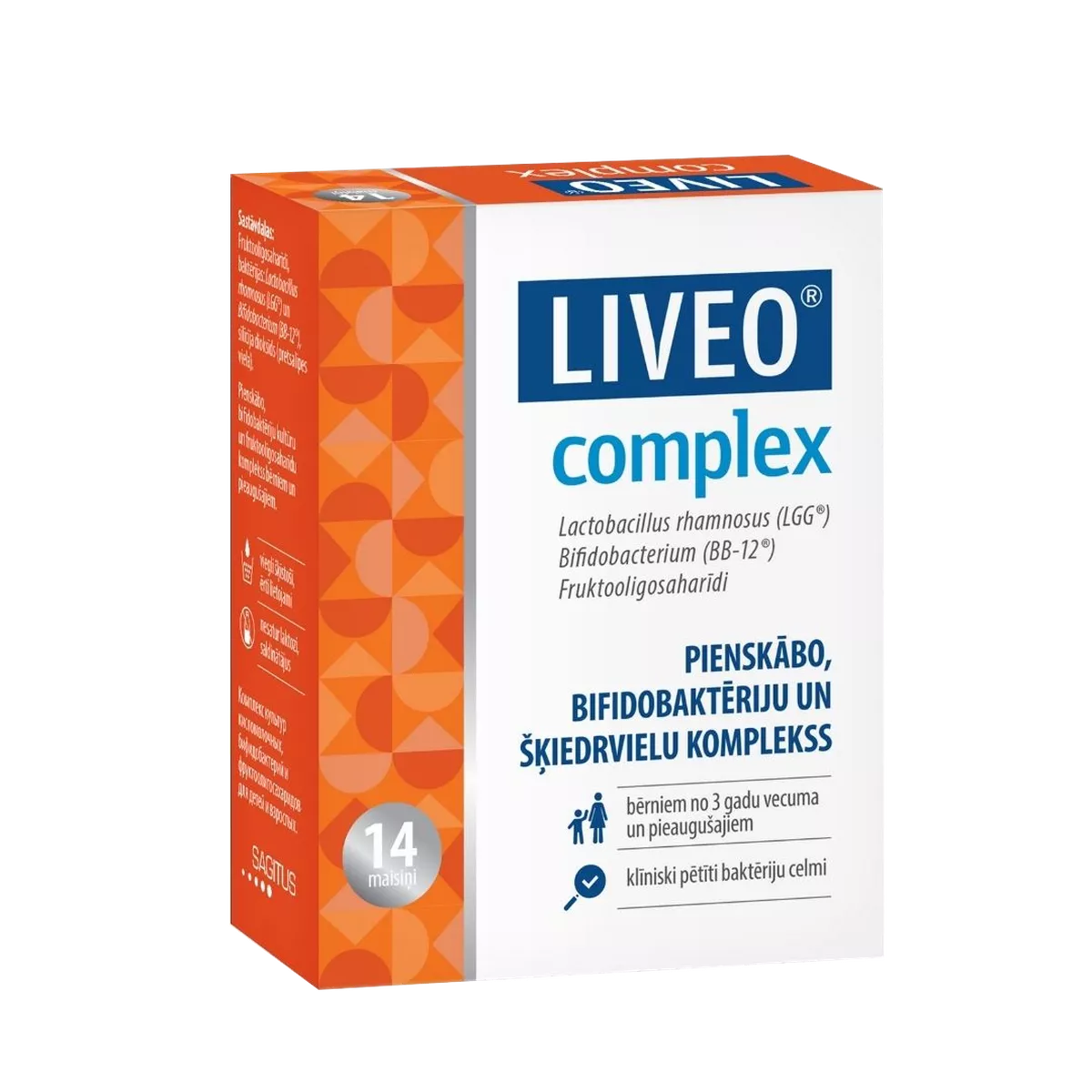 LIVEO Complex paciņas (14 gab.)