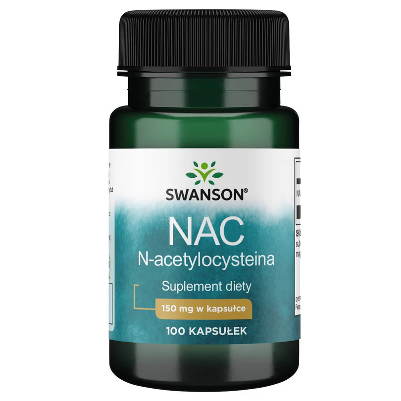 SWANSON N-Acetilcisteīns / NAC (100 kaps.)